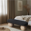 Meridian Furniture Bowies Black Bench
