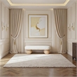 Meridian Furniture Bowies Cream Bench