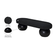 Meridian Furniture Bowies Black Bench