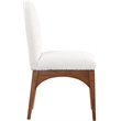 Meridian Furniture Waldorf Cream Boucle Fabric Dining Side Chair