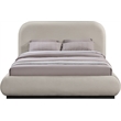 Meridian Furniture Vaughn Beige Chenille Fabric Full Bed