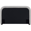 Meridian Furniture Vaughn Grey Chenille Fabric Queen Bed