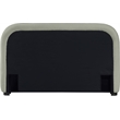 Meridian Furniture Vaughn Mint Chenille Fabric Queen Bed