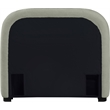 Meridian Furniture Vaughn Mint Chenille Fabric Twin Bed