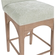 Meridian Furniture Waldorf Mint Chenille Fabric Stool