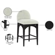 Meridian Furniture Waldorf Mint Chenille Fabric Stool