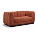 Cognac/2-Piece: 2 Corner Chair