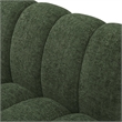 Meridian Furniture Quinn 2-Piece Contemporary Fabric Modular Sofa in Green