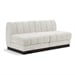 Cream/2-Piece: 2 Armless Chair