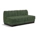 Green/2-Piece: 2 Armless Chair