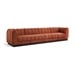 Cognac/4-Piece: 2 Armless Chair, 2 Corner Chair