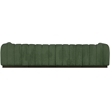 Meridian Furniture Quinn 4-Piece Contemporary Fabric Modular Sofa in Green