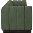 Meridian Furniture Quinn 4-Piece Contemporary Fabric Modular Sofa in Green