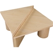 Meridian Furniture Pavillion Natural Coffee Table