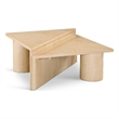 Meridian Furniture Pavillion Natural Coffee Table