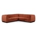 Cognac/5-Piece: 2 Armless Chair, 3 Corner Chair