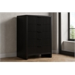 Meridian Furniture Fairfax Black Oak Veneer Chest
