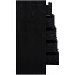 Meridian Furniture Fairfax Black Oak Veneer Chest