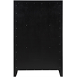 Meridian Furniture Fairfax Black Oak Veneer Chest