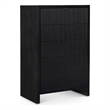 Meridian Furniture Fairfax Black Oak Veneer Chest