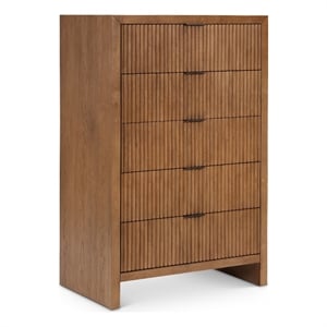Meridian Furniture Fairfax Walnut Oak Veneer Chest