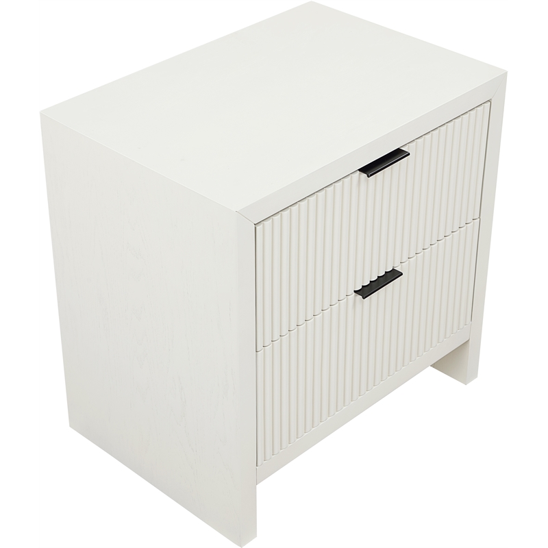 Meridian Furniture Fairfax Cream Night Stand