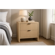Meridian Furniture Fairfax Natural Night Stand
