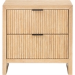 Meridian Furniture Fairfax Natural Night Stand
