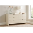 Meridian Furniture Fairfax Cream Oak Veneer Dresser