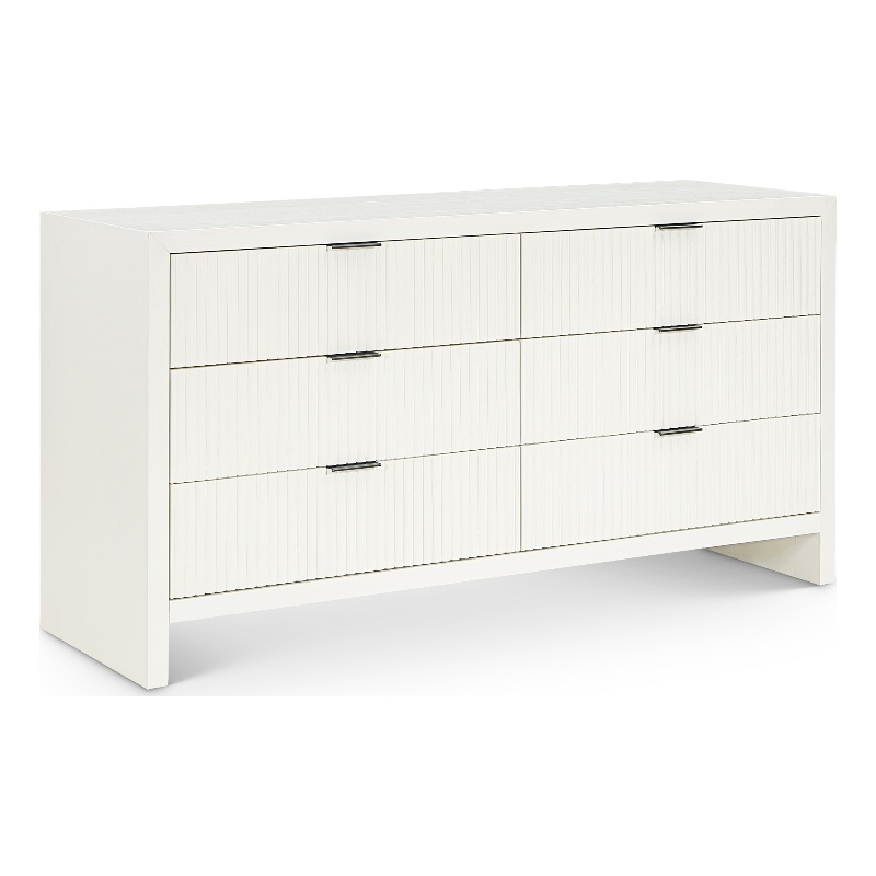 Meridian Furniture Fairfax Cream Oak Veneer Dresser