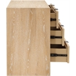 Meridian Furniture Fairfax Natural Oak Veneer Dresser