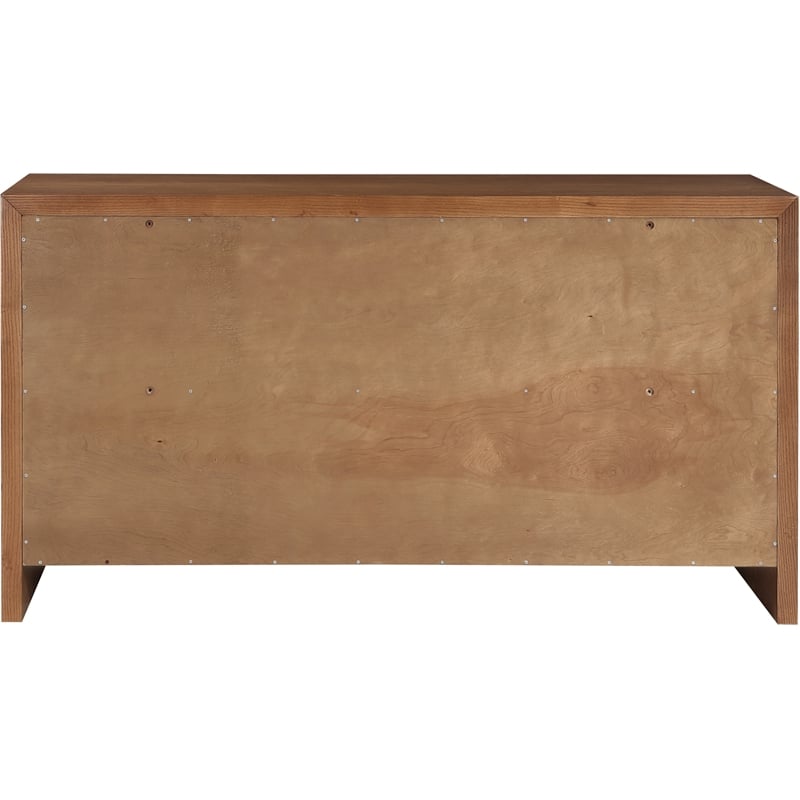 Meridian Furniture Fairfax Walnut Oak Veneer Dresser