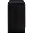 Meridian Furniture Fluted Black Oak Veneer Dresser