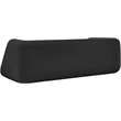 Meridian Furniture Abbington Contemporary Boucle Fabric Sofa in Black