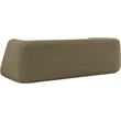 Meridian Furniture Abbington Contemporary Boucle Fabric Sofa in Olive Green