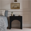 Meridian Furniture August Black Night Stand