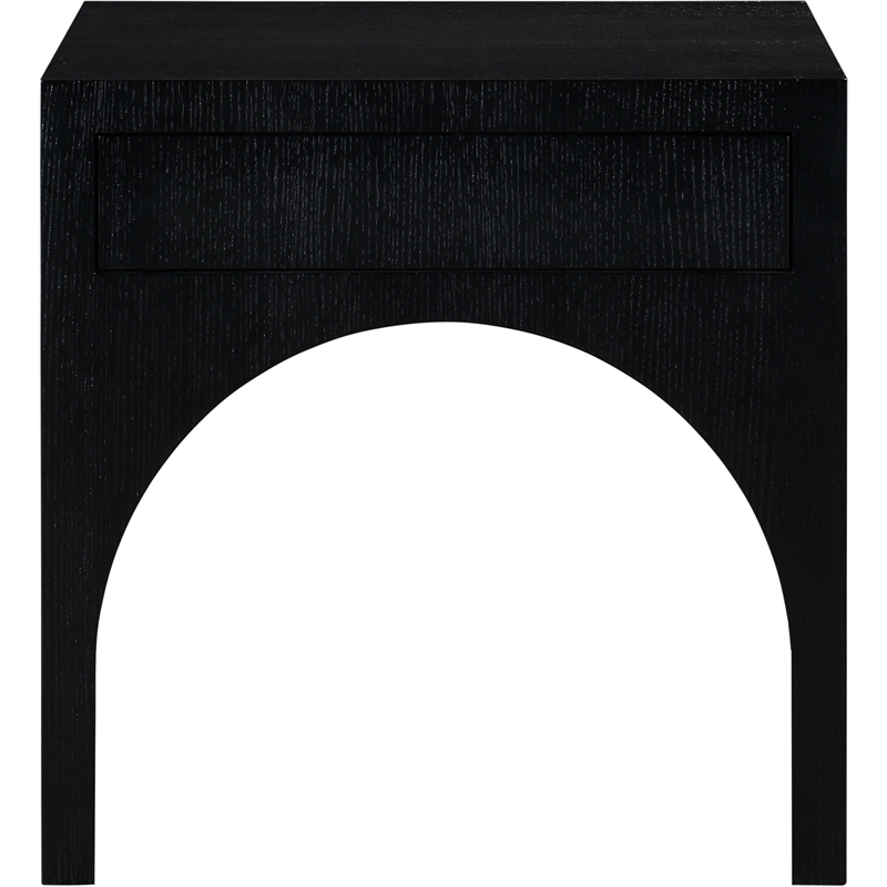 Meridian Furniture August Black Night Stand