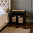 Meridian Furniture Cole Black Night Stand