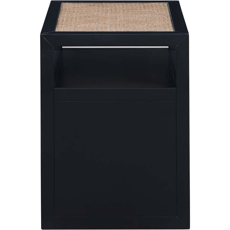 Meridian Furniture Cole Black Night Stand