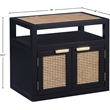 Meridian Furniture Cole Black Night Stand