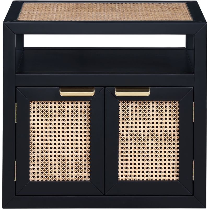 Meridian Furniture Cole Black Night Stand