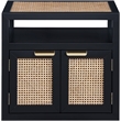 Meridian Furniture Cole Black Night Stand