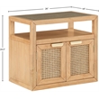 Meridian Furniture Cole Natural Night Stand