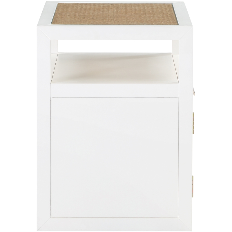 Meridian Furniture Cole White Night Stand
