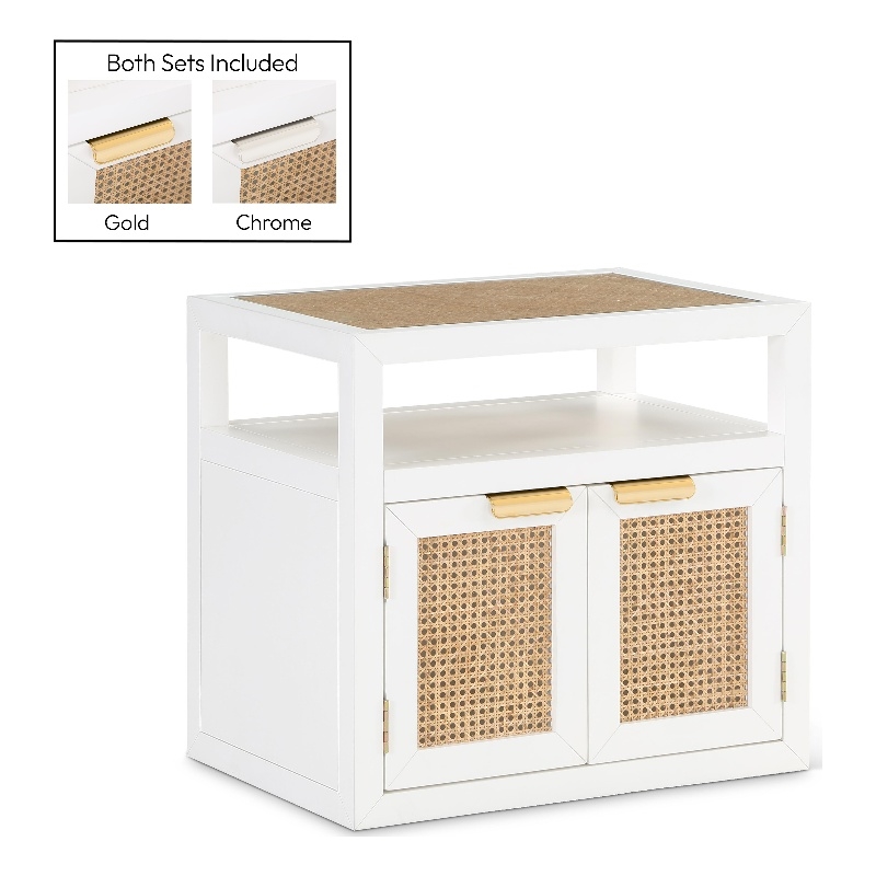 Meridian Furniture Cole White Night Stand