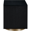 Meridian Furniture Wade Black Night Stand / Side Table