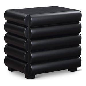 Meridian Furniture Maverick Black Night Stand / Side Table