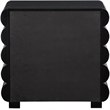 Meridian Furniture Maverick Black Night Stand / Side Table