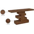 Meridian Furniture Westmount Walnut Console Table