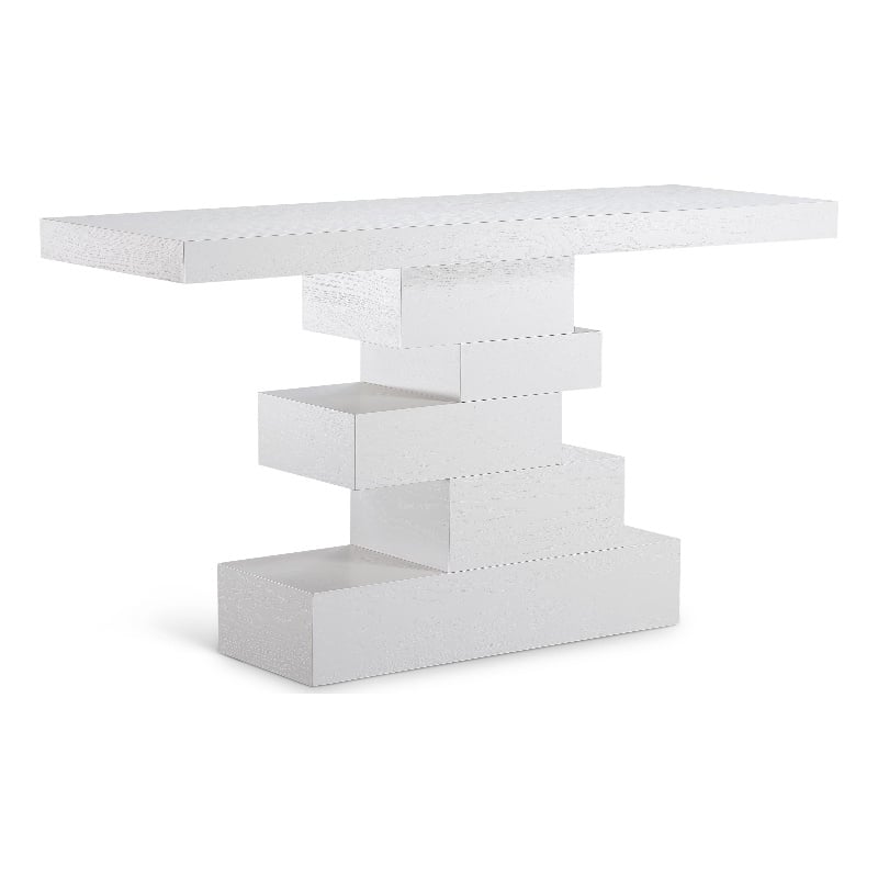 Meridian Furniture Westmount White Console Table